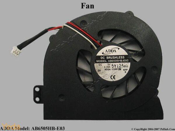 6331405948200000002_AB6505HB-E03.JPG מאוורר למחשב נייד  fan Acer Aspire 5510 מק"ט:058 – תמונה 1