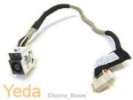 שקע טעינה+ כבל למחשב נייד HP CQ45 POWER JACK  מק"ט:001