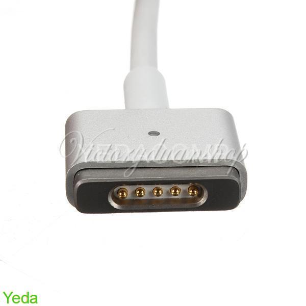 sku106817-14- DC tip: Magsafe2 5pin Input: AC100-240V (worldwide use) Output: 14.85V מק"ט:05 – תמונה 1