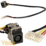 שקע טעינה + כבל  למחשב נייד HP DV6-1000, מק"ט 022