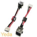 שקע טעינה למחשב נייד+ כבל   DC JACK DELL 5520 , מק"ט 14