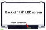 מסך למחשב נייד 14.0  40PIN 1600*900 HD+  MATTE, מק"ט 114