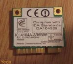 כרטיס רשת, WI-FI ATH-AR5B95, מק"ט 221