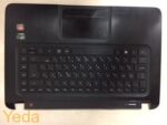 תושבת קדמית + מקלדת  כולל משטח עכבר לנייד HP ENVY 6-1000, מק"ט 319