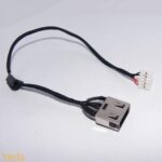 שקע טעינה + כבל 12 ס"מ Lenovo G50-80 , מק"ט 6/1