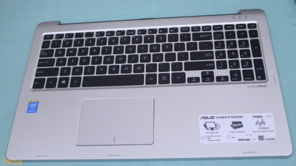 ⁦Palmrest כולל משטח עכבר לנייד Asus TP500, מק"ט 367⁩ – תמונה ⁦1⁩