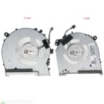 2 מאוורר למחשב נייד FAN HP 15-DH, מק"ט 592
