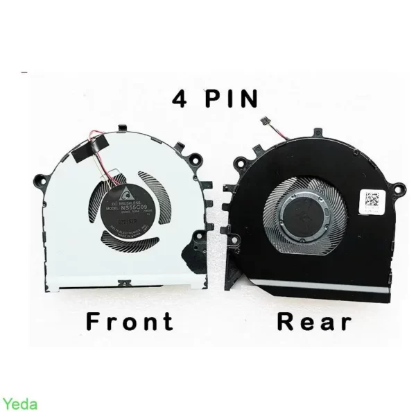 ⁦מאוורר למחשב נייד FAN LENOVO 13IWL, מק"ט FL672⁩ – תמונה ⁦1⁩