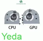 זוג מאווררים למחשב נייד FAN LENOVO R9-12559P, מק"ט FL688