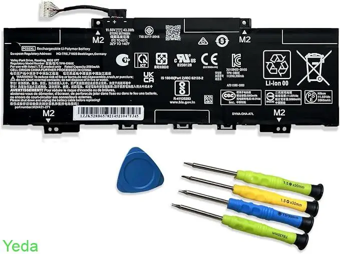 B173 סוללה למחשב נייד BATTERY HP 14-DW , מק"ט BH173 – תמונה 1